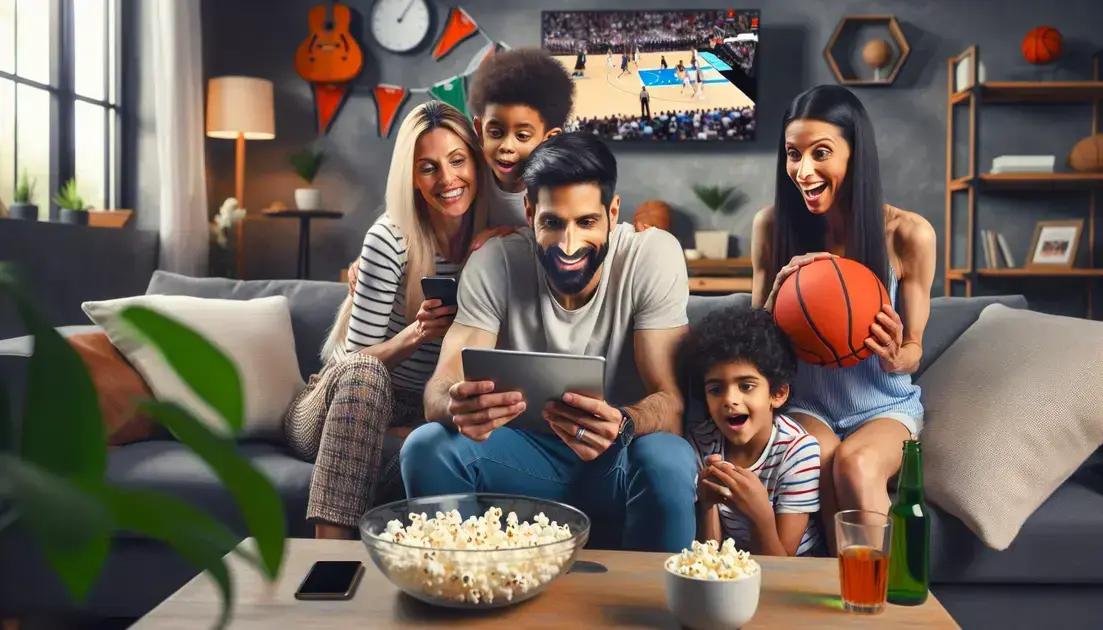 Dicas para uma melhor experiência ao assistir NBA no app
