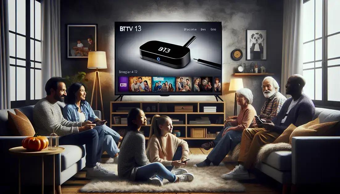 O que é a TV Box BTV 13 e como ela funciona?