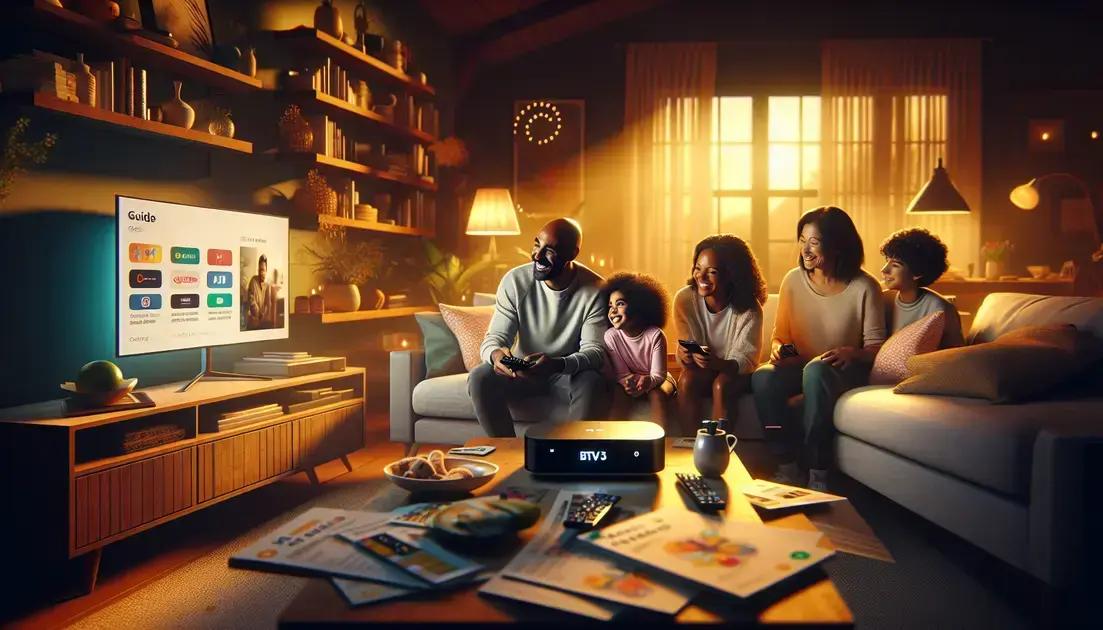 Procure recomendações de modelos ou um guia detalhado para configurar a TV box BTV 13.